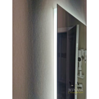 Зеркало с внутренней парящей подсветкой для ванной комнаты Прайм