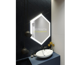 Зеркало в ванну с подсветкой Тревизо Слим